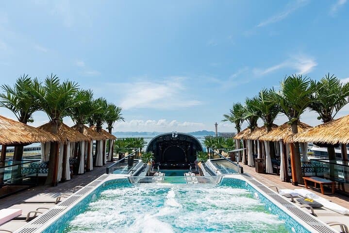 Luxury Dolphin Day Cruise in Halong Bay — Panoramic Views & Pool photo 4