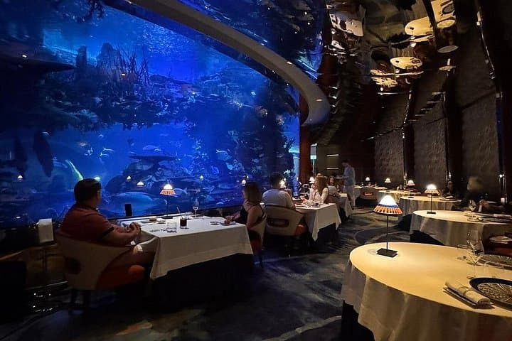 Underwater Dining at Al Mahara, Burj Al Arab: Luxury Seafood Degustation in Dubai photo 3