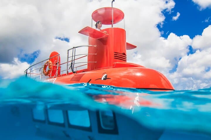 Semi-Submarine Tour in Sainte Anne Marine Park — Eden Island Underwater Viewing