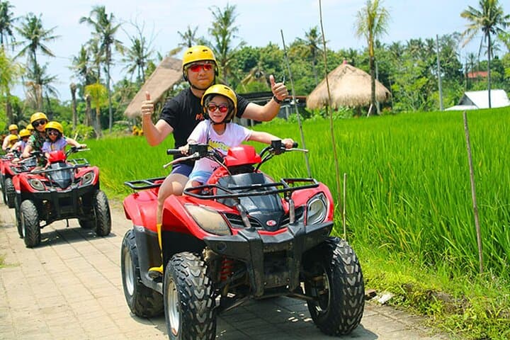 Full-Day Ubud Adventure: Quad Biking, Ayung River Rafting & Jungle Swing photo 2