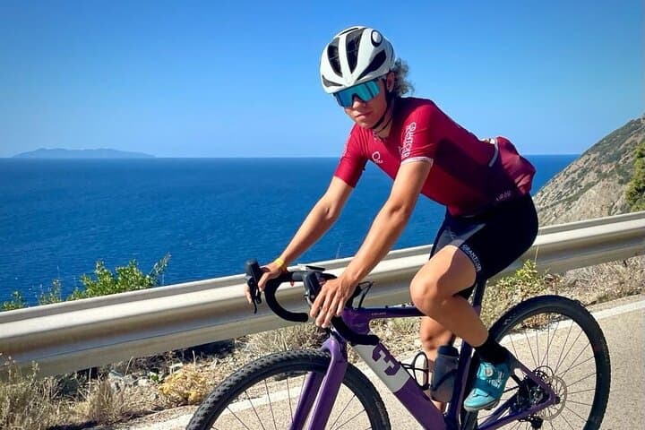 Gravel Riding Monte Calamita Elba: Coastal Mines, Pine Forests & Red Earth photo 4