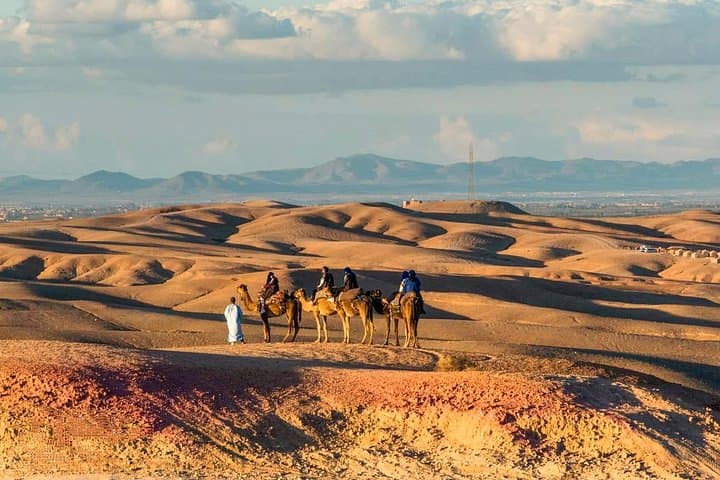 Sunset Quads and Campfire Tagines: Agafay Desert Quad Bike, Camel Ride & Dinner Show photo 4