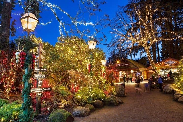 Capilano Canyon Lights Evening Tour — Christmas Lights at Capilano Suspension Bridge Park photo 3