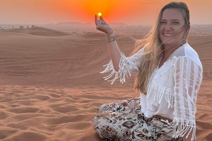 Red Dunes Evening Desert Safari in Dubai — Dune Bashing, Camel Ride & BBQ photo 2
