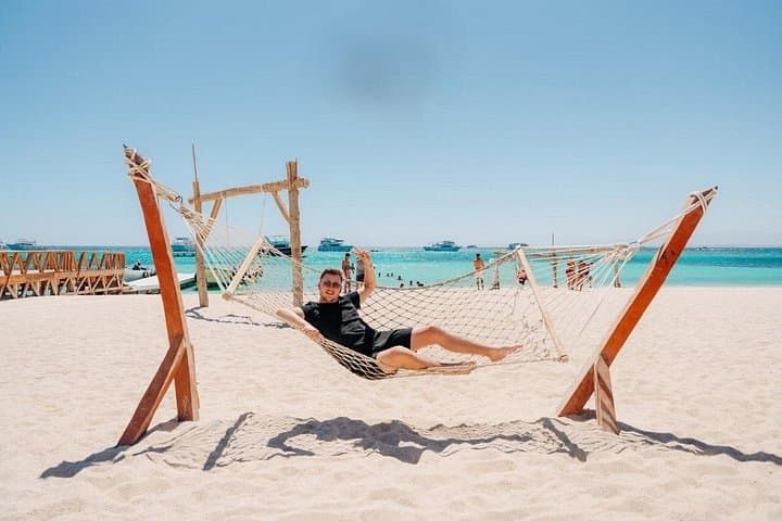 Hula Hula Island Parasailing and Water Sports Day Trip from Hurghada photo 3