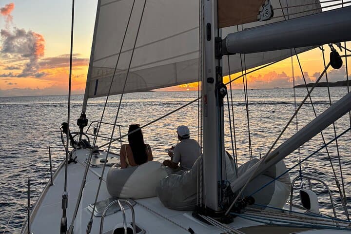 Private Sunset Sail to Great St. James | St. Thomas Open Bar Sunset Cruise photo 5