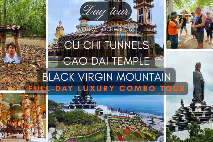 Cu Chi Tunnels, Cao Dai Temple & Black Virgin Mountain: Full-Day History, Prayer & Cable Car Adventure