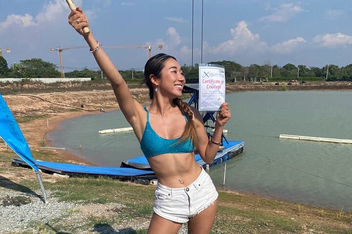 Leap and Launch: 60m Bungee & Slingshot Thrills at Sanook Park Pattaya photo 2