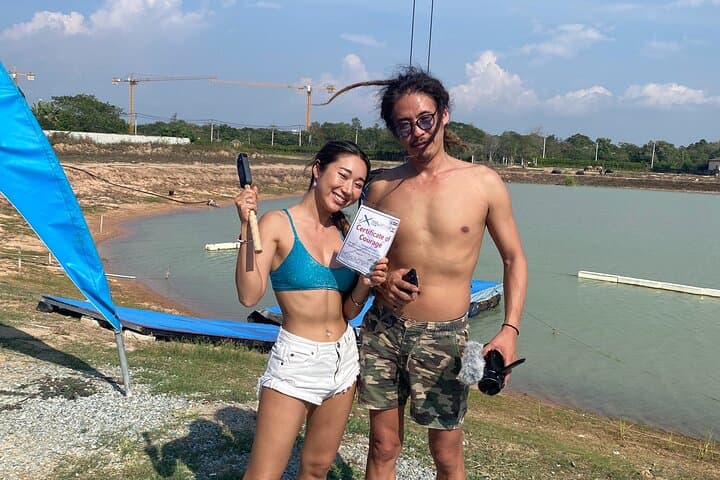 Leap and Launch: 60m Bungee & Slingshot Thrills at Sanook Park Pattaya photo 3