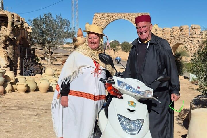 Djerba South Scooter Tour: Guellala Pottery, Aghir Port & Sidi Yati Sunset photo 3