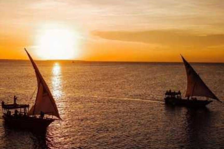 Sunset Dhow Cruise Nungwi Kendwa Zanzibar: Evening Sail, Snorkel & Ngoma Drums