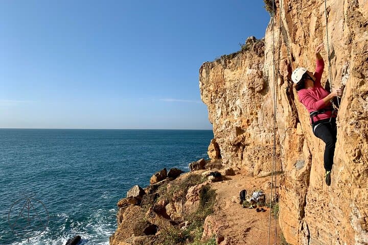 Climb the Guia Cliffs: Group Rock Climbing Adventure in Cascais, Lisbon photo 3