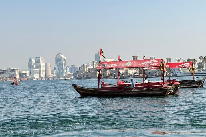 Dubai Gold Souk & Creek Heritage Walk — Self-Guided Tour with 30-Min Boat Ride