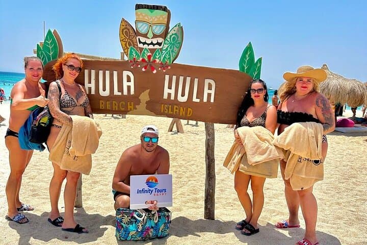 Hurghada Hula Hula Island Snorkeling Day Trip: Red Sea Coral & Water Sports photo 2