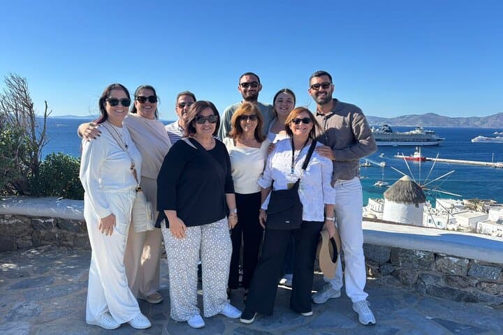 Mykonos Half-Day Top Highlights Tour: Windmills, Beaches & Old Town Walk