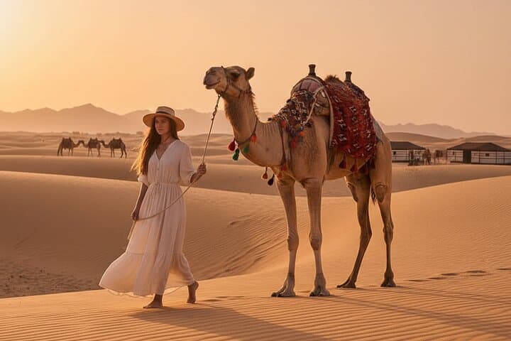 Dubai Desert Safari Tour: Dune Bashing, Camel Rides & Bedouin Camp Experience photo 2