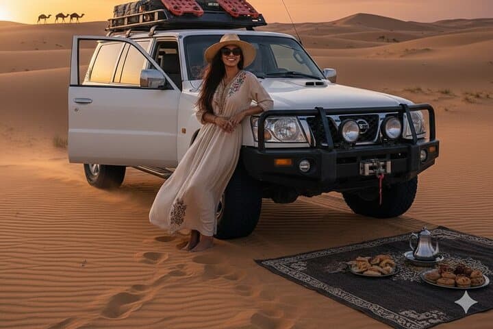 Dubai Desert Safari Tour: Dune Bashing, Camel Rides & Bedouin Camp Experience