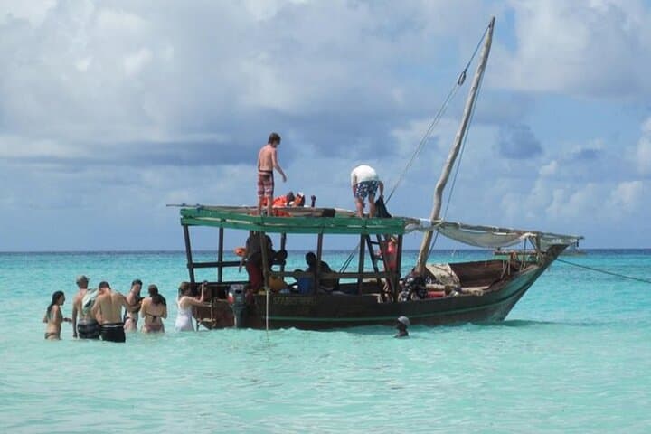 Safari Blue Dhow Sailing & Snorkeling in Menai Bay, Zanzibar