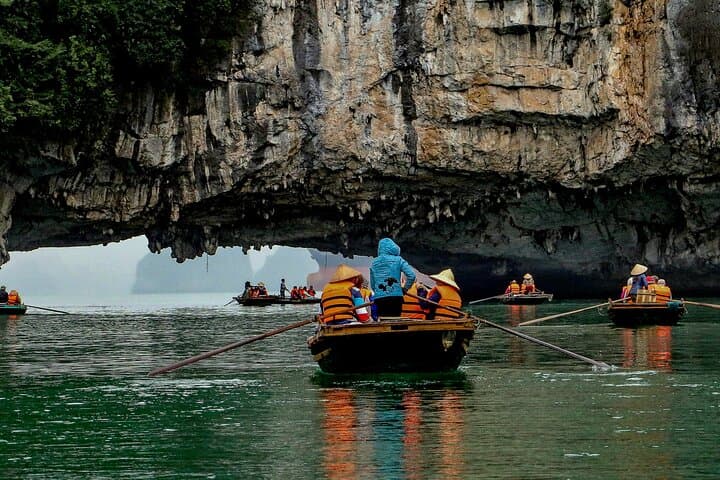 Halong Bay Day Cruise: Kayak, Cave & Titov Island from Hanoi photo 4