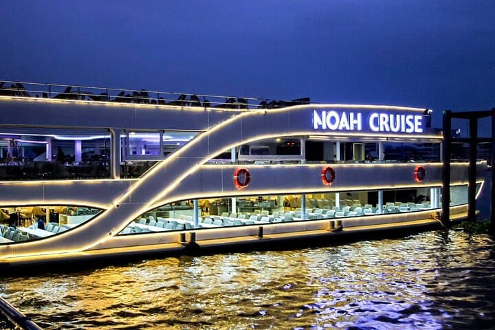 Noah Sunset Dinner Cruise on Bangkok’s Chao Phraya: Wat Sights & Riverside Views photo 2