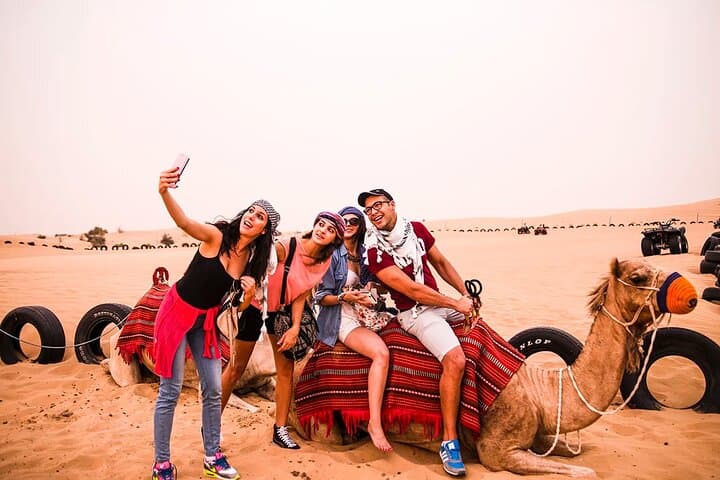 Evening Red Dune Safari in Lahbab — Dune Bashing, Camel Ride & BBQ photo 5