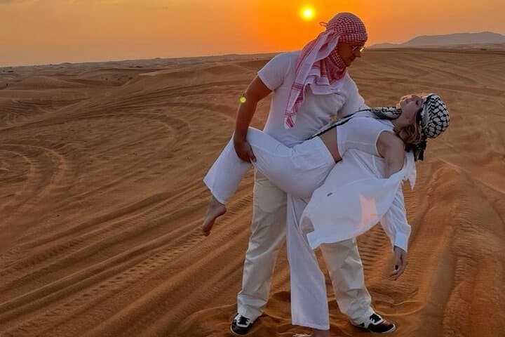 VIP Red Dunes Safari: Quad Biking, Camel Ride & Desert Dinner in Dubai photo 3