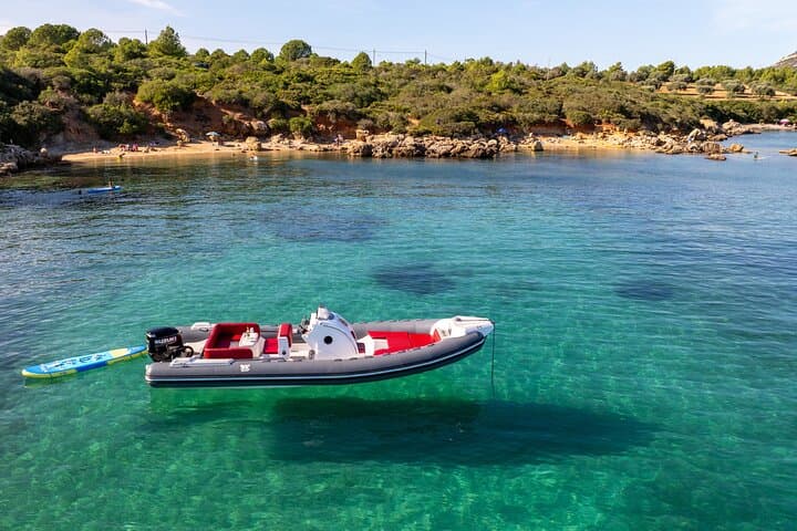 Alghero Dinghy Snorkel Tour to Capo Caccia with Aperitif