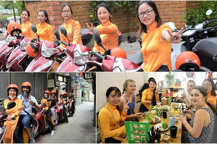 Hanoi Motorbike Tour Led by Women: Vespa Sunrise Ride from Old Quarter to Red River Villages