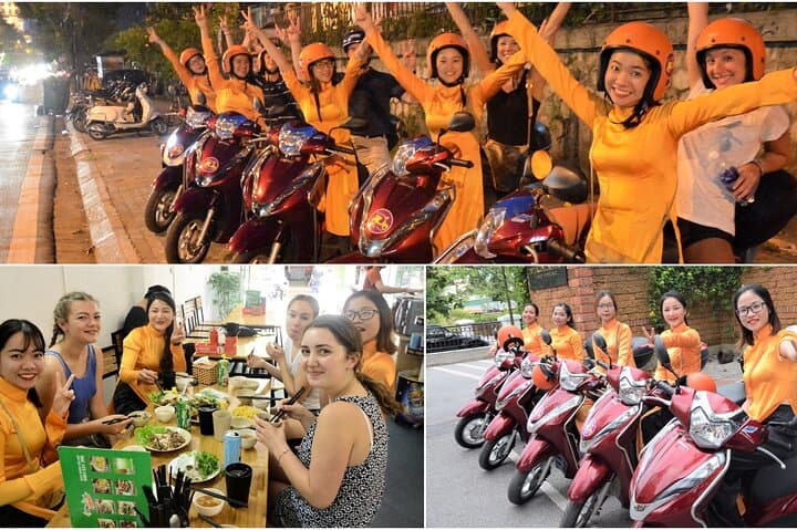 Led-by-Women Hanoi Night Vespa Food Tour: Train Street & Bia Hoi