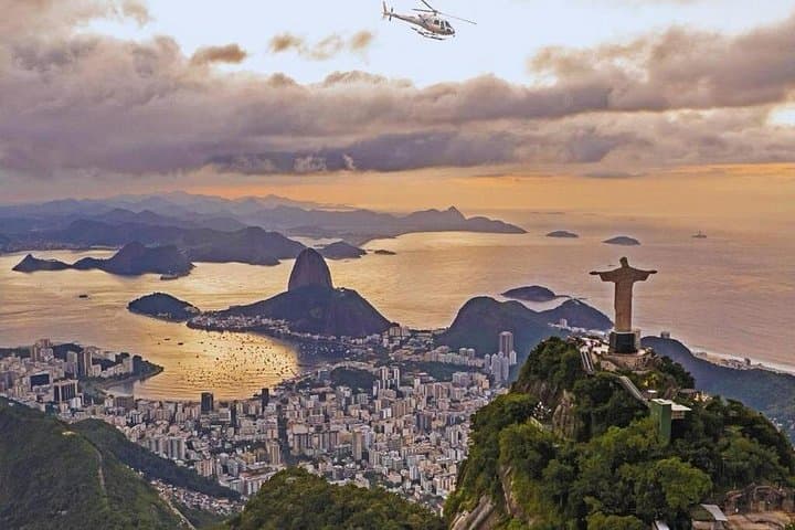 Golden Rio Helicopter Tour: Christ the Redeemer & Copacabana Aerial Flight photo 2