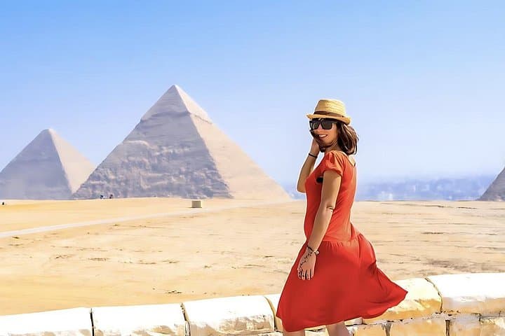 Sharm to Cairo by Air: Pyramids, Grand Egyptian Museum & Nile Lunch photo 2
