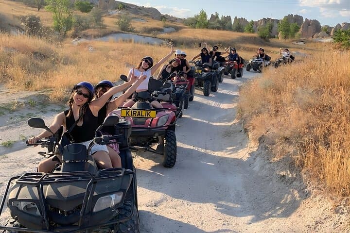 Sunset ATV Adventure in Cappadocia: Riverbeds, Pigeon Houses & Şahin Hill Views photo 2