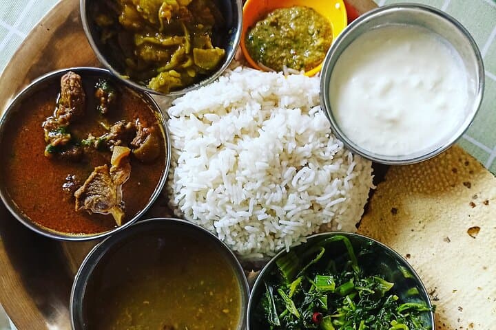 Kathmandu Home-Made Nepali Dinner: Host-Prepared Dal Bhat & Cultural Dining Experience