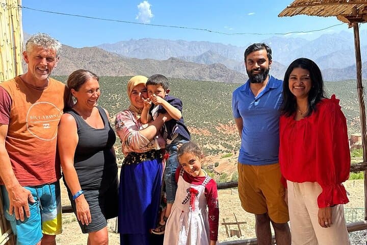 Atlas Mountains & Agafay Desert Day Trip from Marrakech — Camel Ride, Imlil Lunch & Sunset