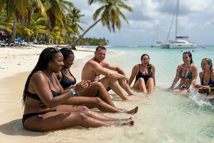 Saona Island Day Trip from Punta Cana — Speedboat & Catamaran with Beach Lunch photo 2