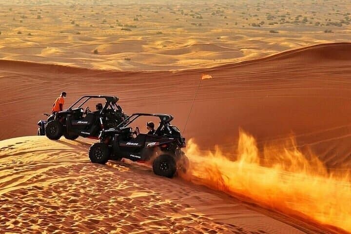 VIP Desert Safari Dubai: Evening Dune Bashing, Camp BBQ & Cultural Shows photo 5