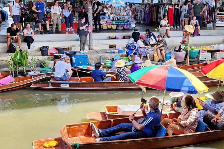 Maeklong & Damnoen Saduak Floating Markets with Ayutthaya Temples — Day Trip from Bangkok photo 4