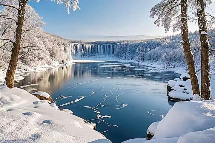 Jingpo Lake Winter Expedition: Sunrise, Ice Fishing & Snowfield Adventures from Harbin