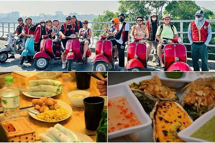 Ride-and-Bite: Hanoi After Dark Vespa Food Tour Through the Old Quarter photo 1