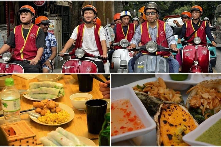 Hanoi By Night Vespa Food Tour: Street Eats & Landmarks photo 2