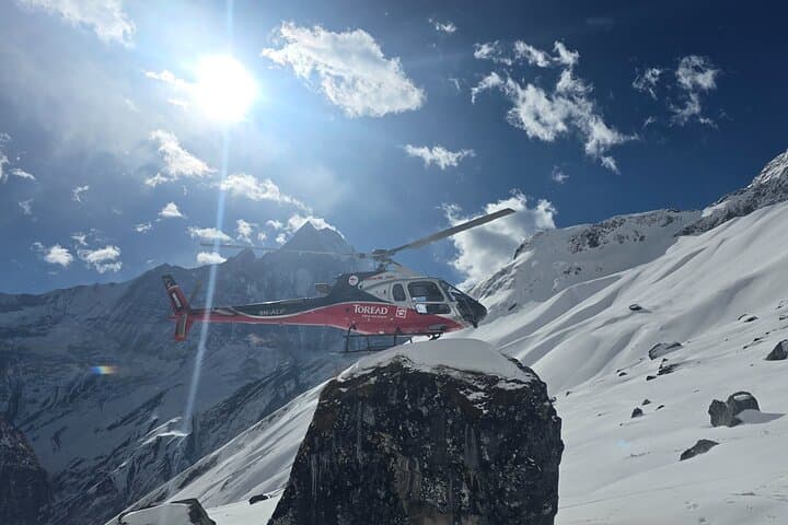 Private Helicopter Landing at Annapurna Base Camp — Pokhara to ABC photo 5