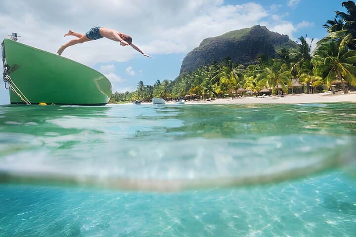 Mauritius Lagoon & Island Adventure: Snorkel, Wildlife & Waterfall Cruise