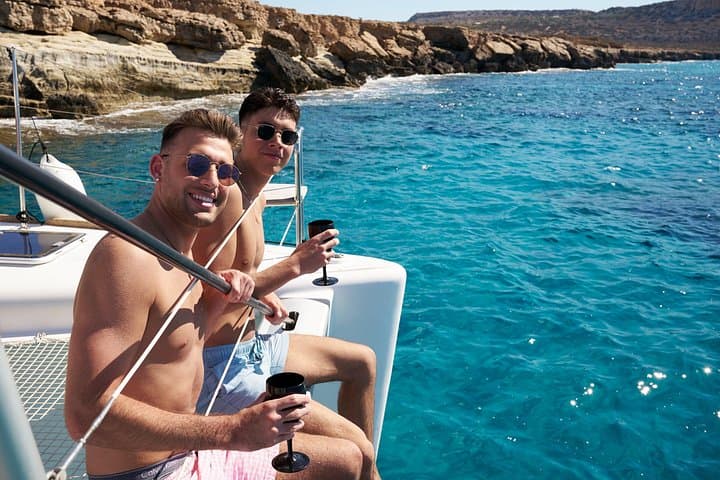 Ayia Napa Private Catamaran Cruise to Blue Lagoon — Full-Day Luxury Sail photo 2