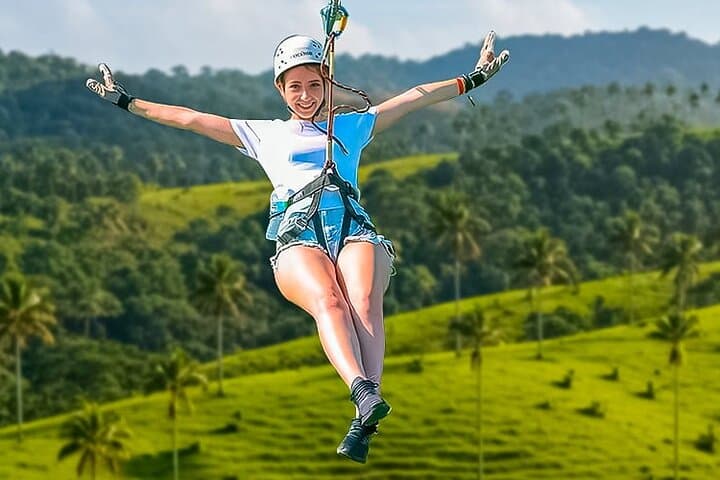 Punta Cana Fun Park Adventure: Dune Buggy, Zipline, Horseback & Macao Beach Combo photo 5