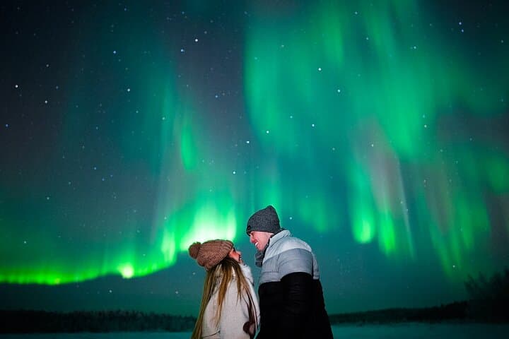 Private Northern Lights Chase in Rovaniemi — Guaranteed Aurora Photography