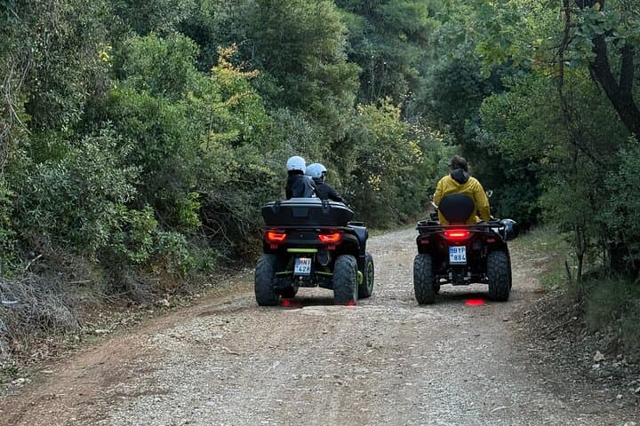 Athens ATV Adventure on Parnitha Mountain with 650cc Quads