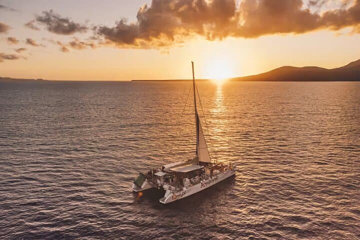 Sunset Catamaran Cruise off South Lanzarote — Dolphin Watching & Mojitos