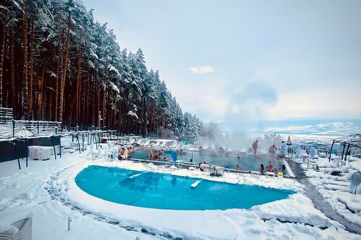 Rila Mountain Winter Day Trip: Borovets Royal Residence & Sapareva Banya Thermal SPA