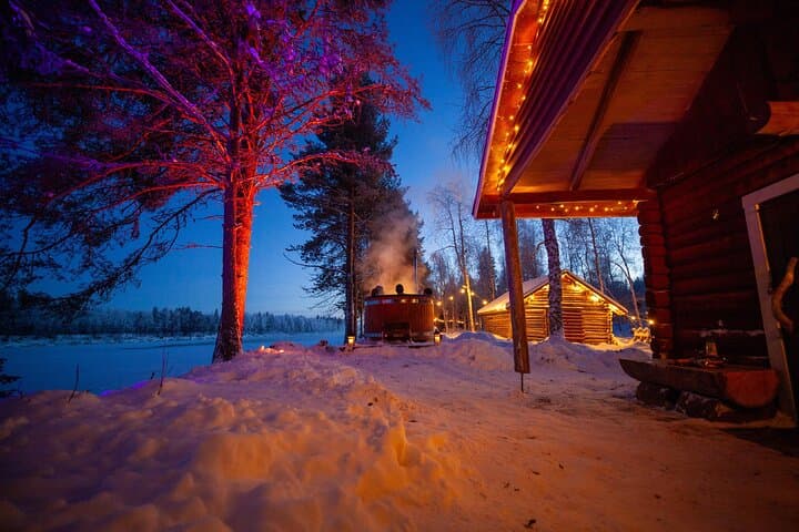 Private Snowmobile Safari and Riverside Sauna — Levi Arctic Adventure photo 3