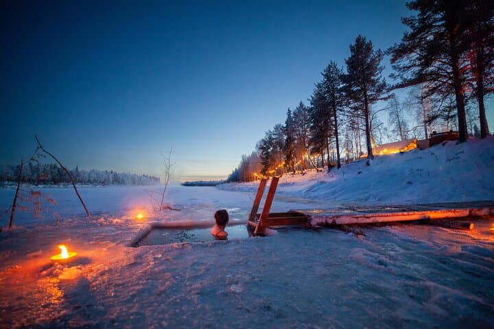 Private Snowmobile Safari and Riverside Sauna — Levi Arctic Adventure photo 2